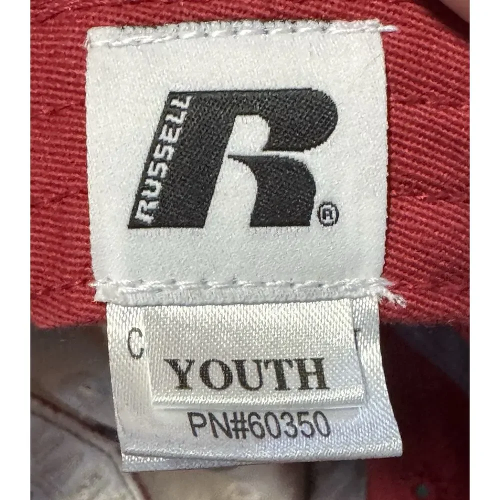 Russell Alabama Crimson Tide Strapback Hat Cap Script A YOUTH
